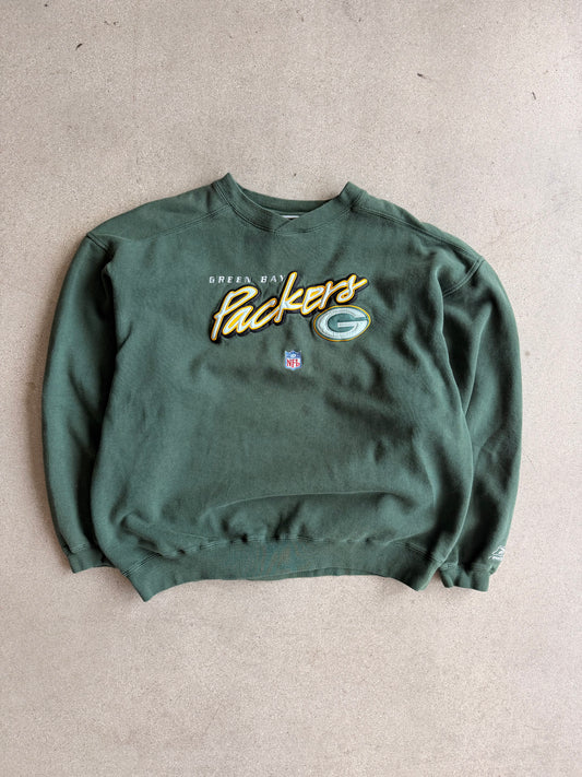 Vintage Packers Embroidered Crewneck - XXL