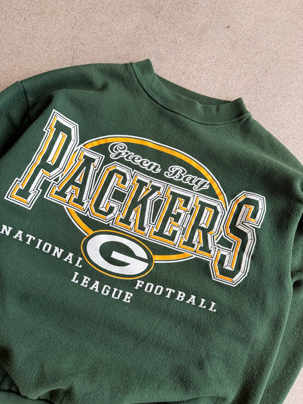 Vintage Packers Graphic Crewneck - S/M