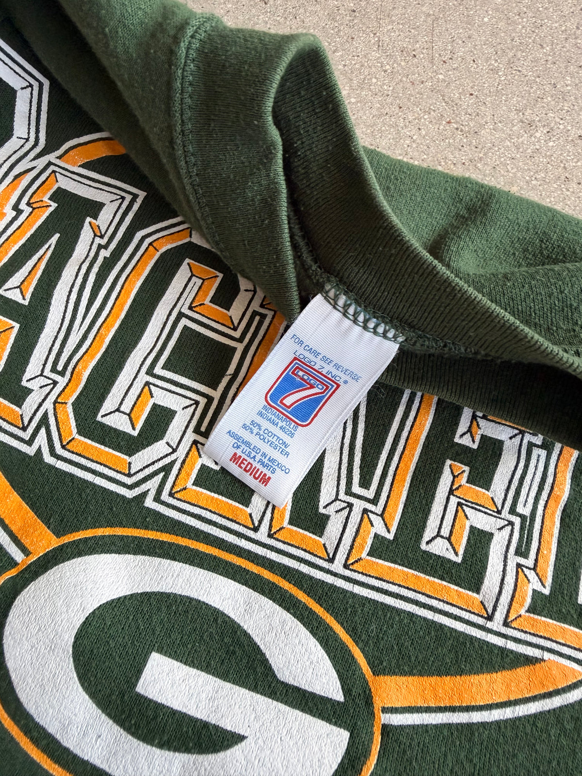 Vintage Packers Graphic Crewneck - S/M