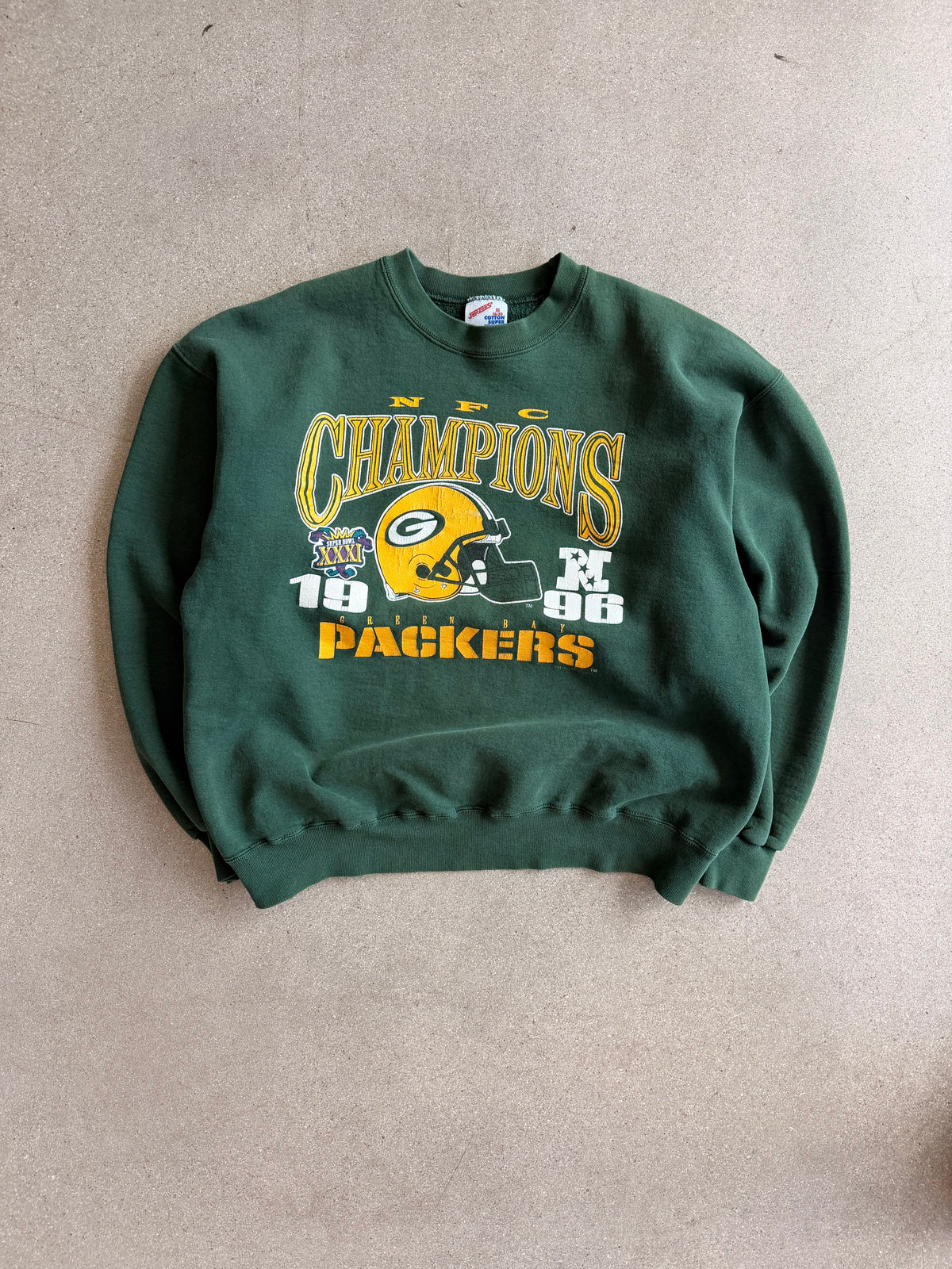 Vintage Packers NFC Champions Crewneck - L