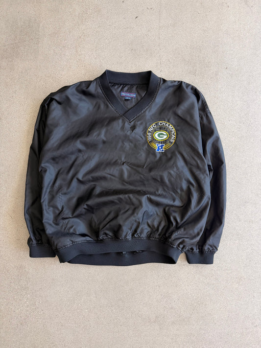 Vintage Packer NFC Champions Windbreaker - XL