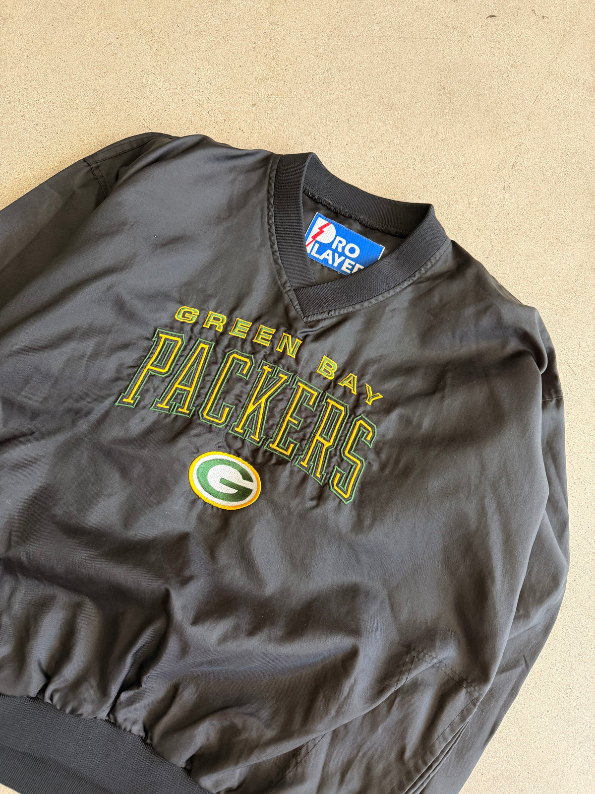 Vintage Packer Pro Player Windbreaker - M