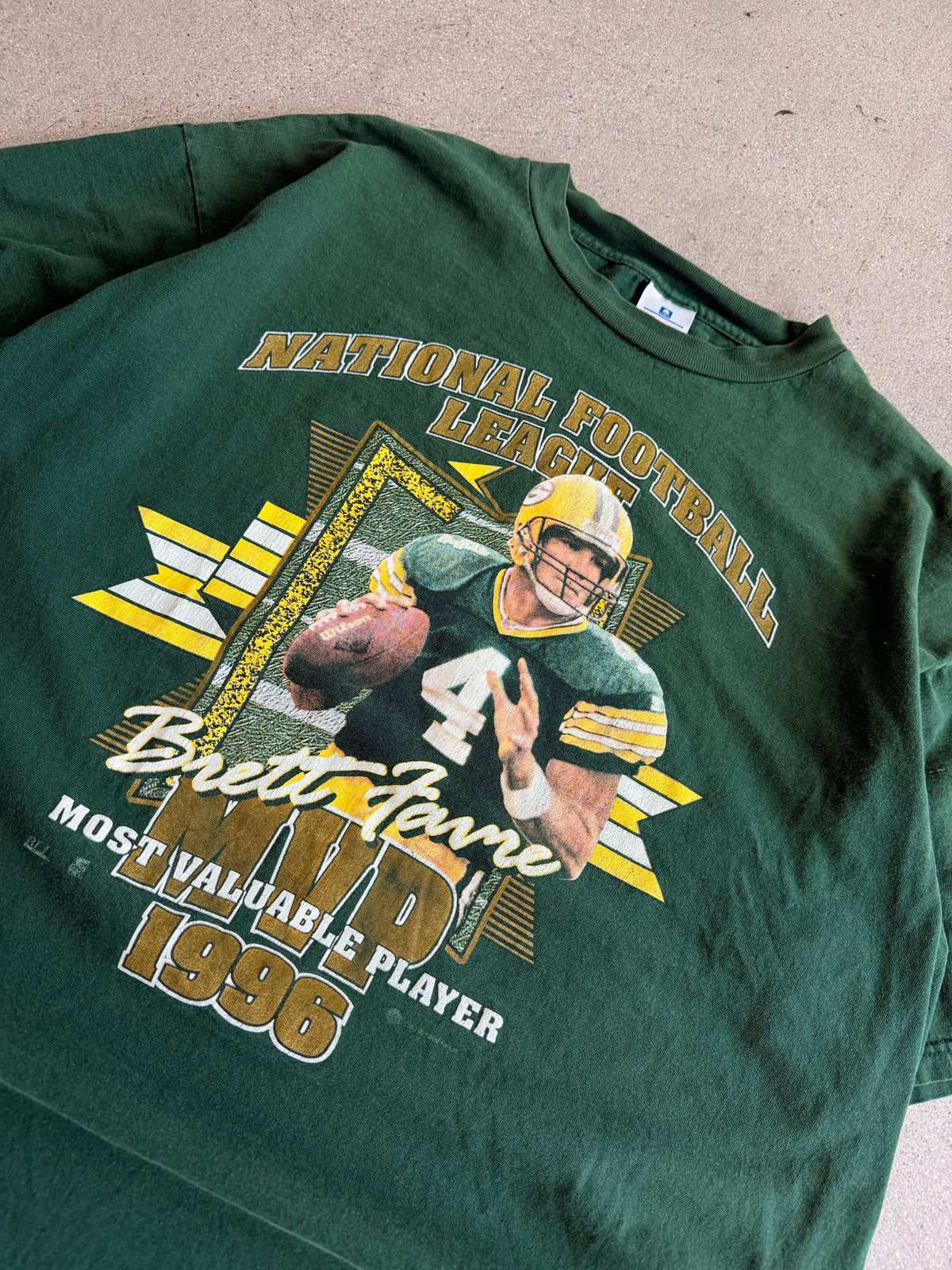 Vintage Brett Farve MVP Graphic Tee - XXL