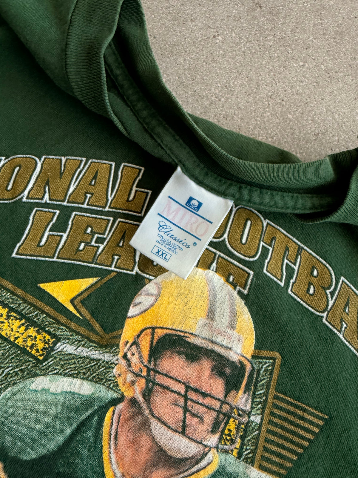 Vintage Brett Farve MVP Graphic Tee - XXL
