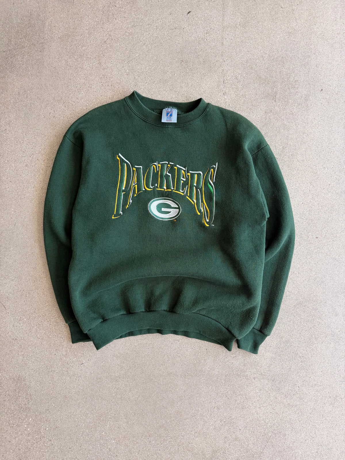 Vintage Packers Embroidered Crewneck - M