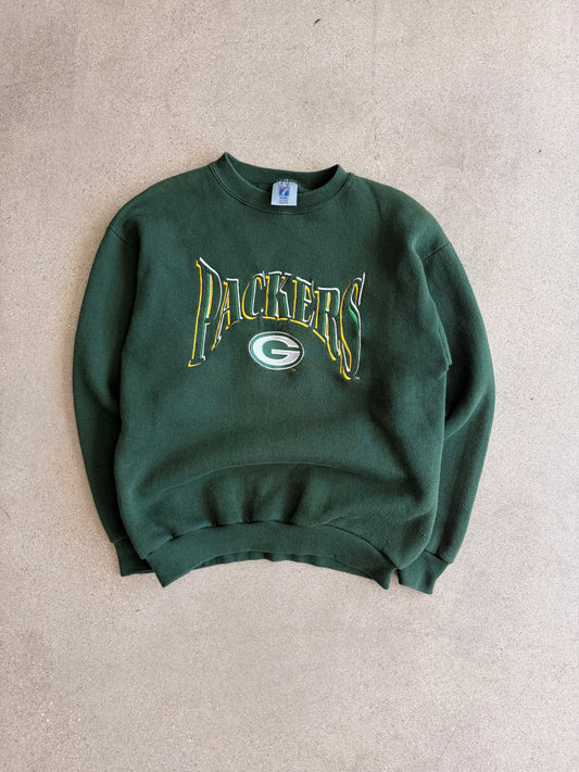 Vintage Packers Embroidered Crewneck - M