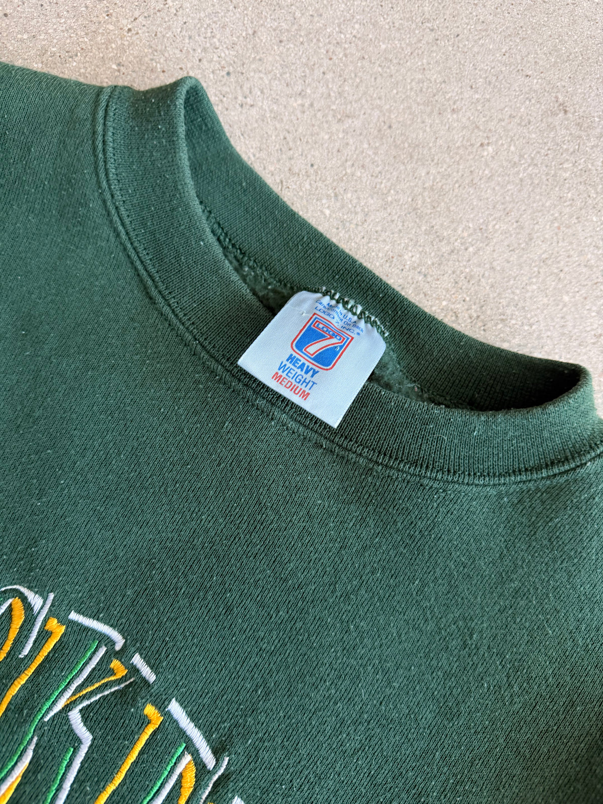 Vintage Packers Embroidered Crewneck - M