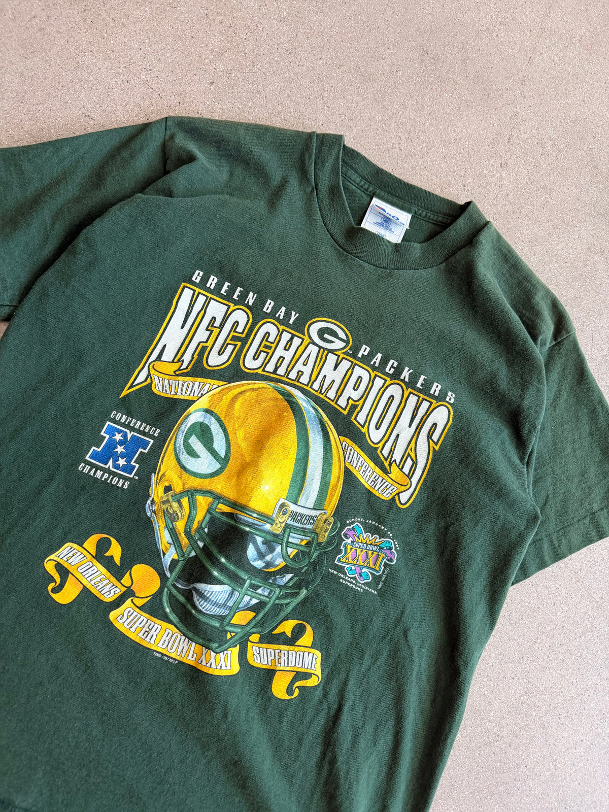 Vintage Packers NFC Championship Tee - Youth M/ Womens S