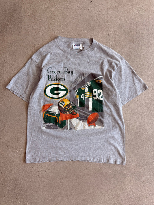 Vintage Packers Locker Room Graphic Tee - L