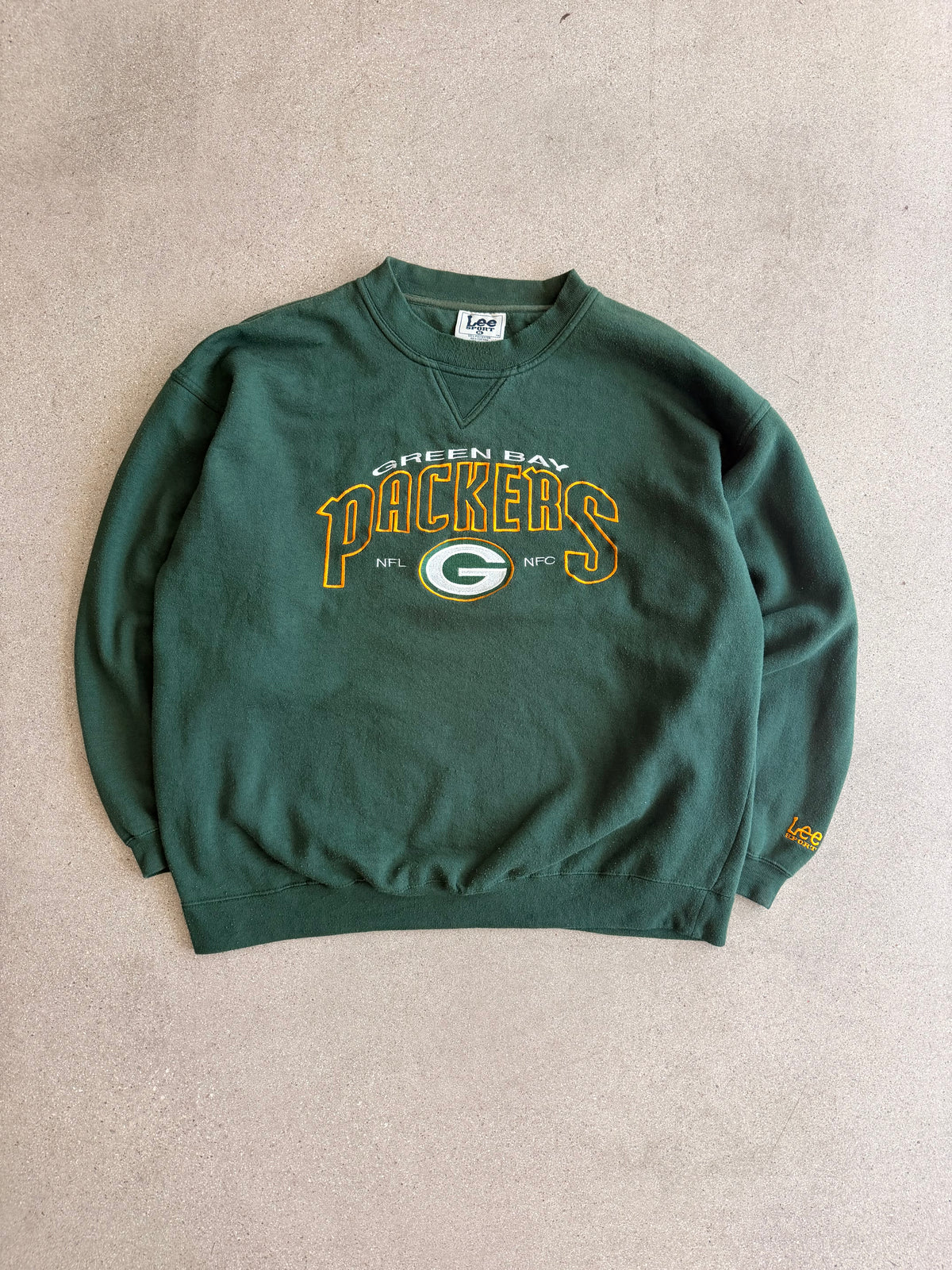 Vintage Packers Embroidered Crewneck - XL
