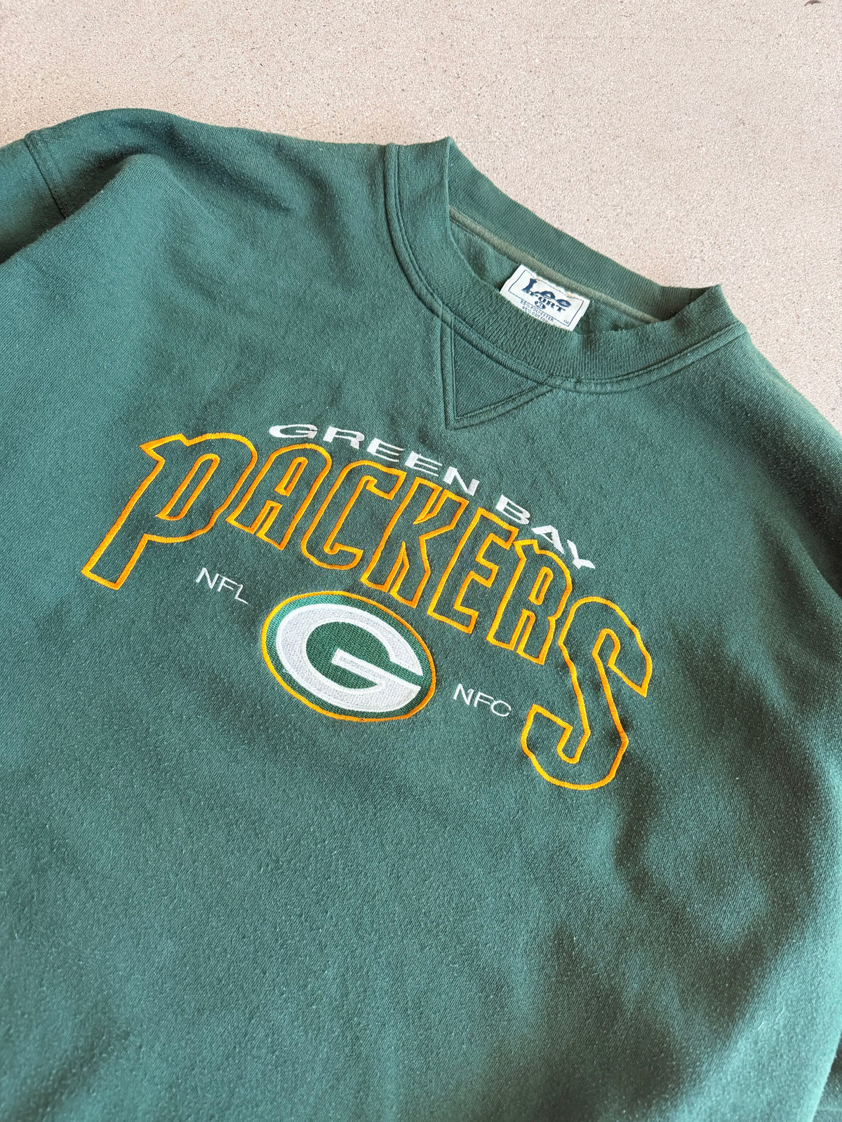 Vintage Packers Embroidered Crewneck - XL