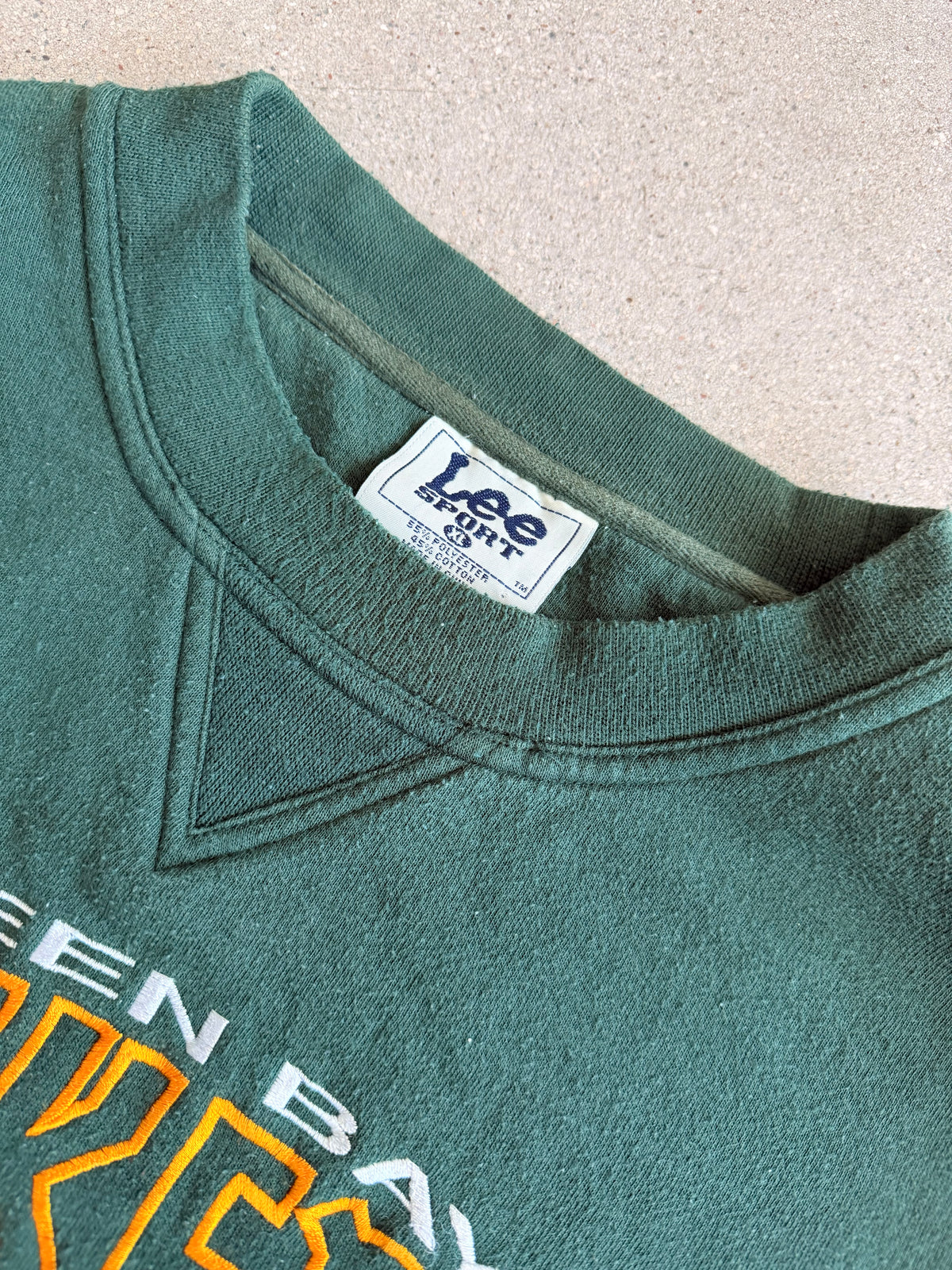 Vintage Packers Embroidered Crewneck - XL