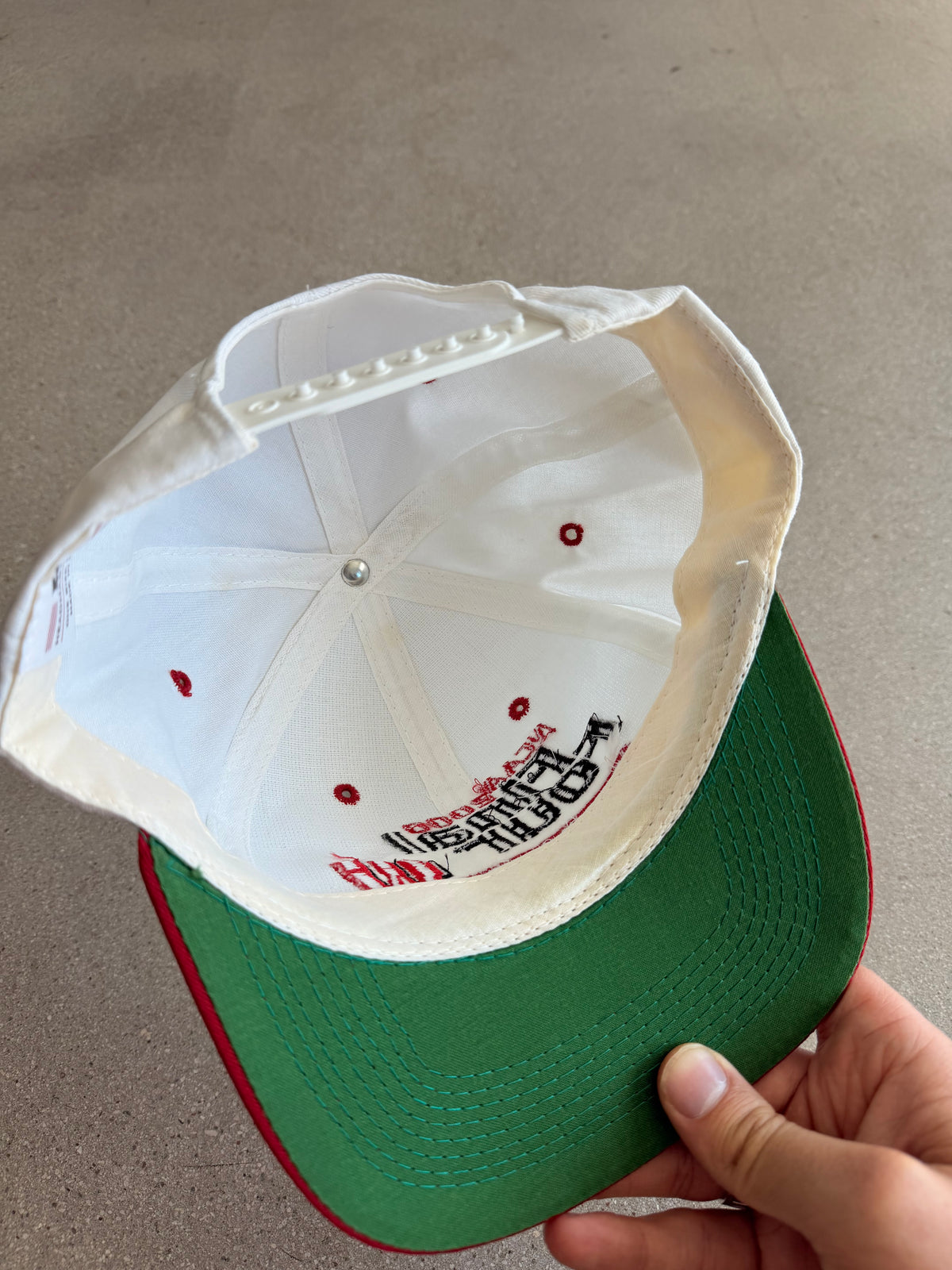 Vintage 2000 Wisconsin Badgers Final Four Snapback Hat