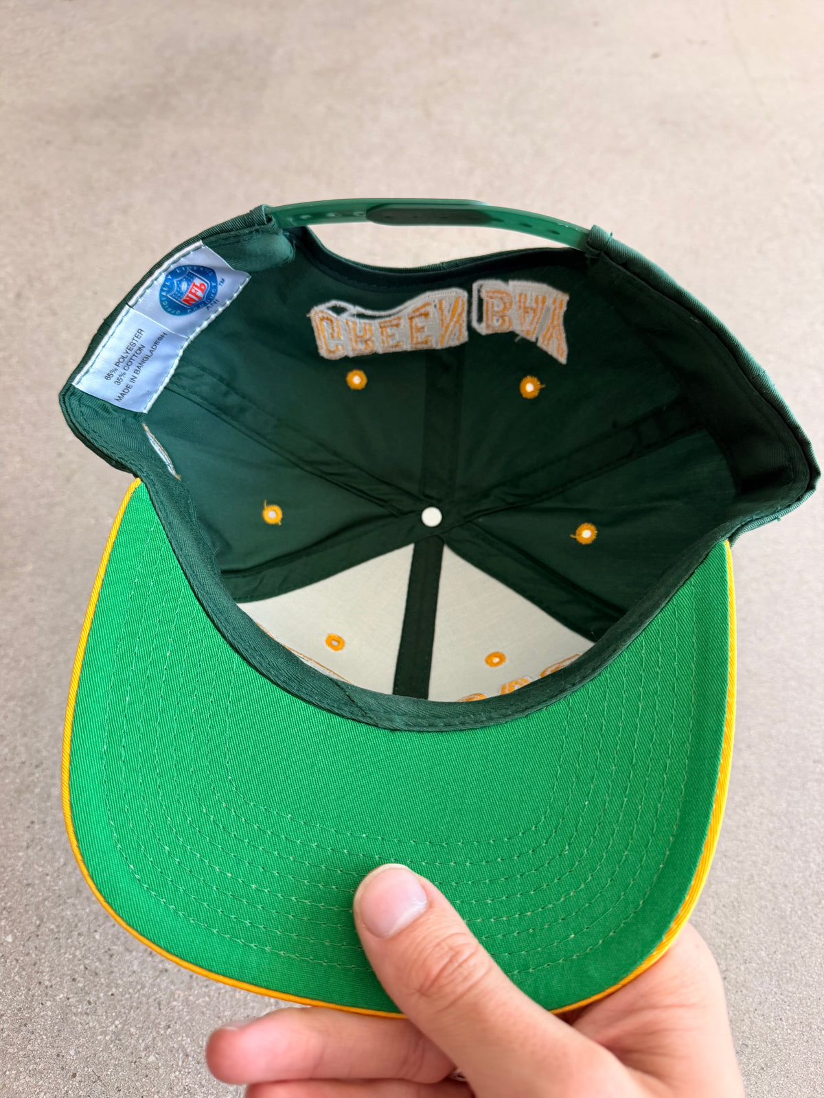 Vintage Packers "Wave" Snapback Hat