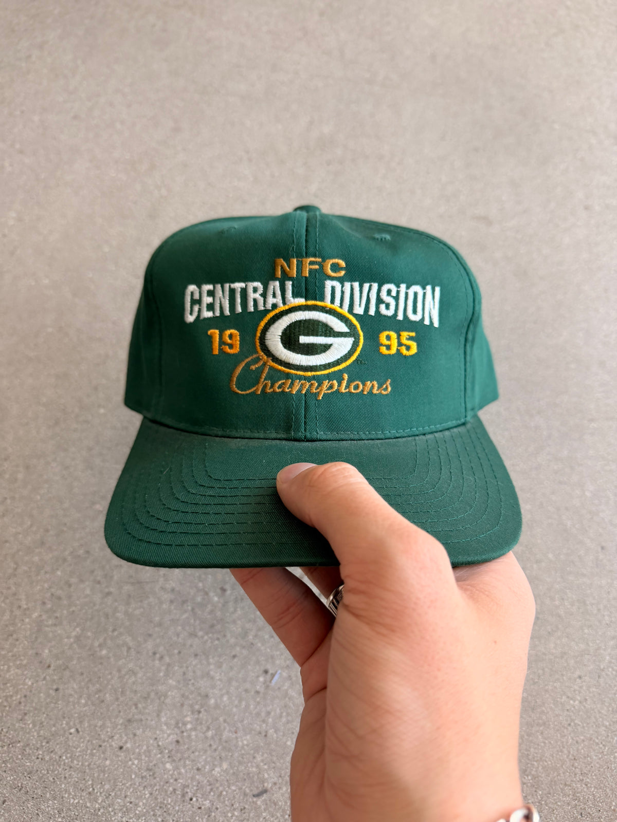 Vintage Packers NFC Champions Snapback
