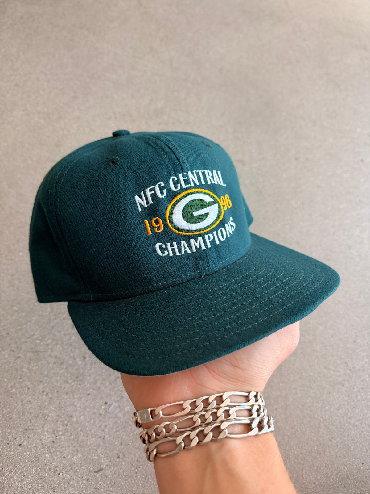 Vintage Packers NFC Champions Snapback Hat