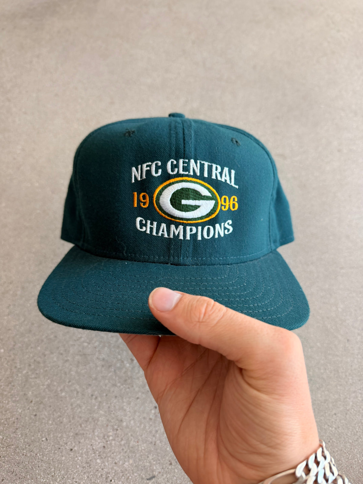 Vintage Packers NFC Champions Snapback Hat