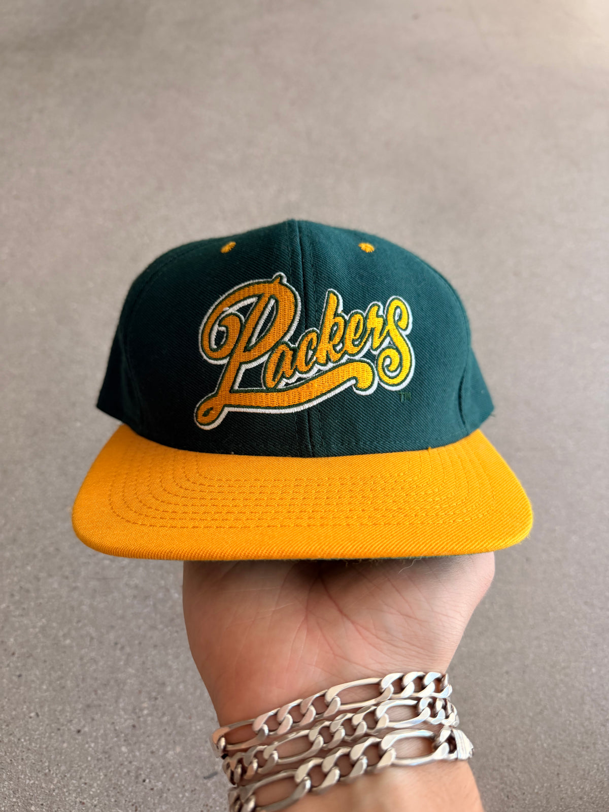 Vintage Packers Snapback Hat