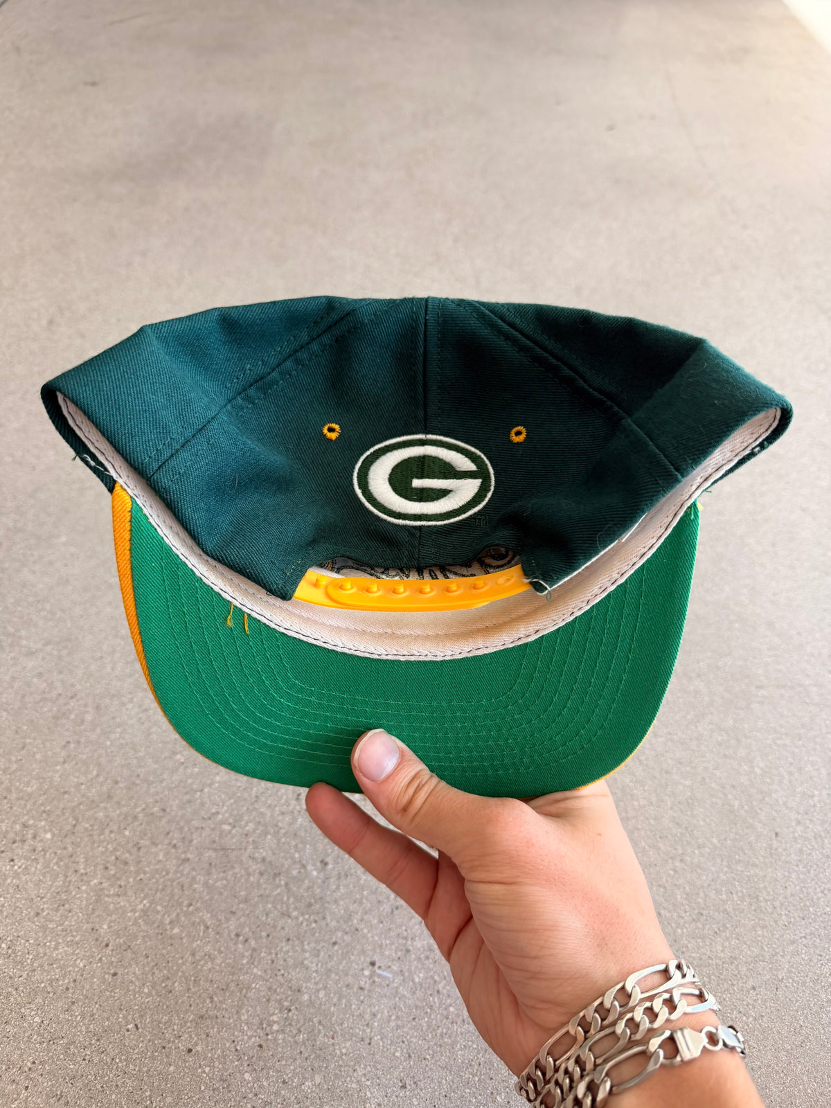 Vintage Packers Snapback Hat