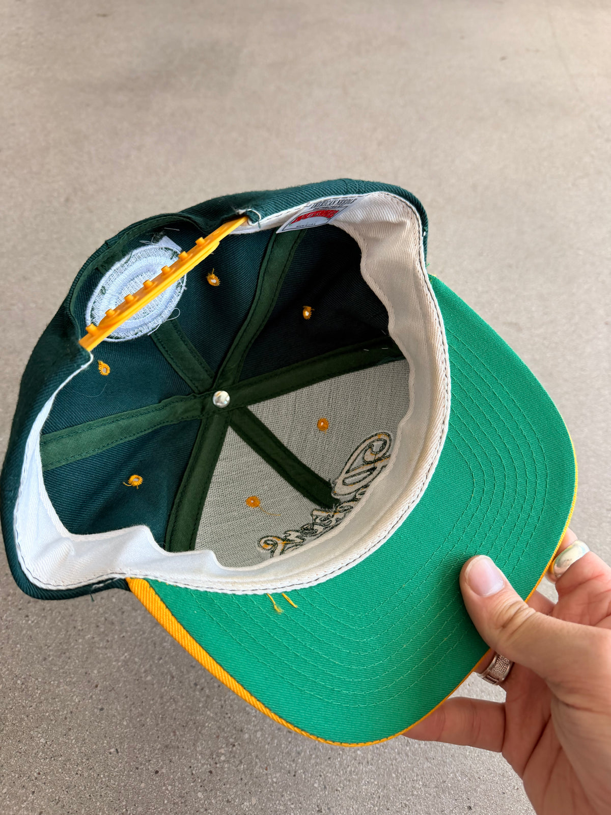 Vintage Packers Snapback Hat