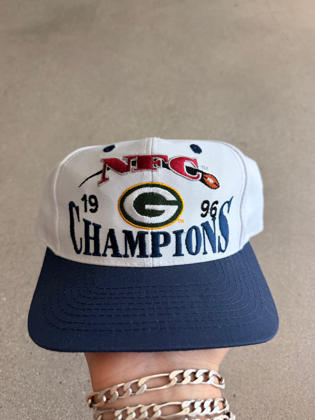 Vintage Packers NFC Champions Snapback Hat