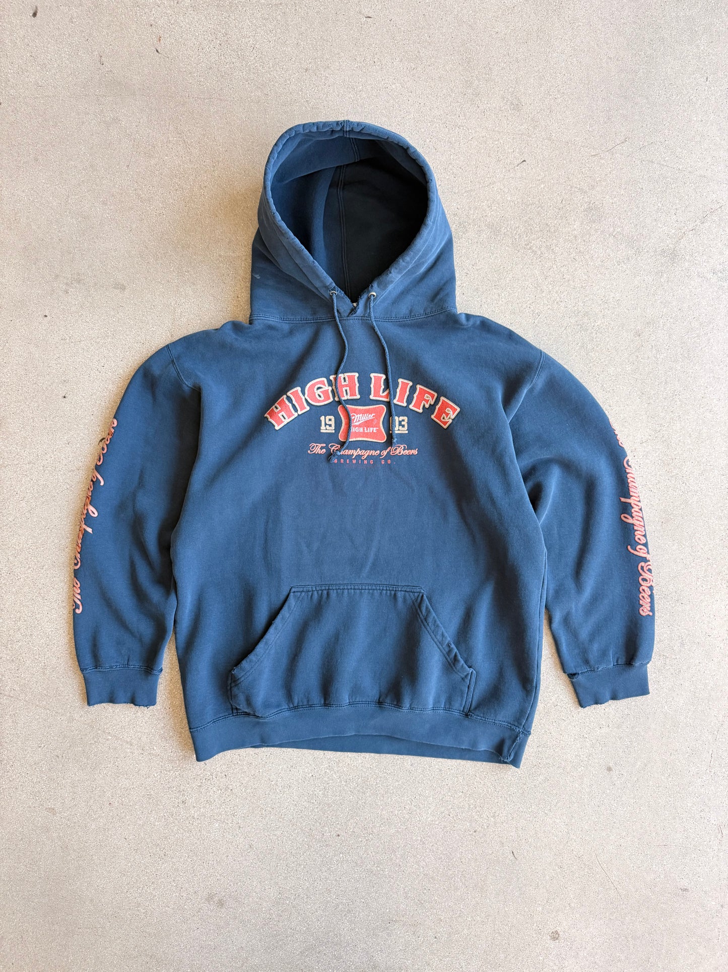 Vintage Miller High Life Hoodie - L