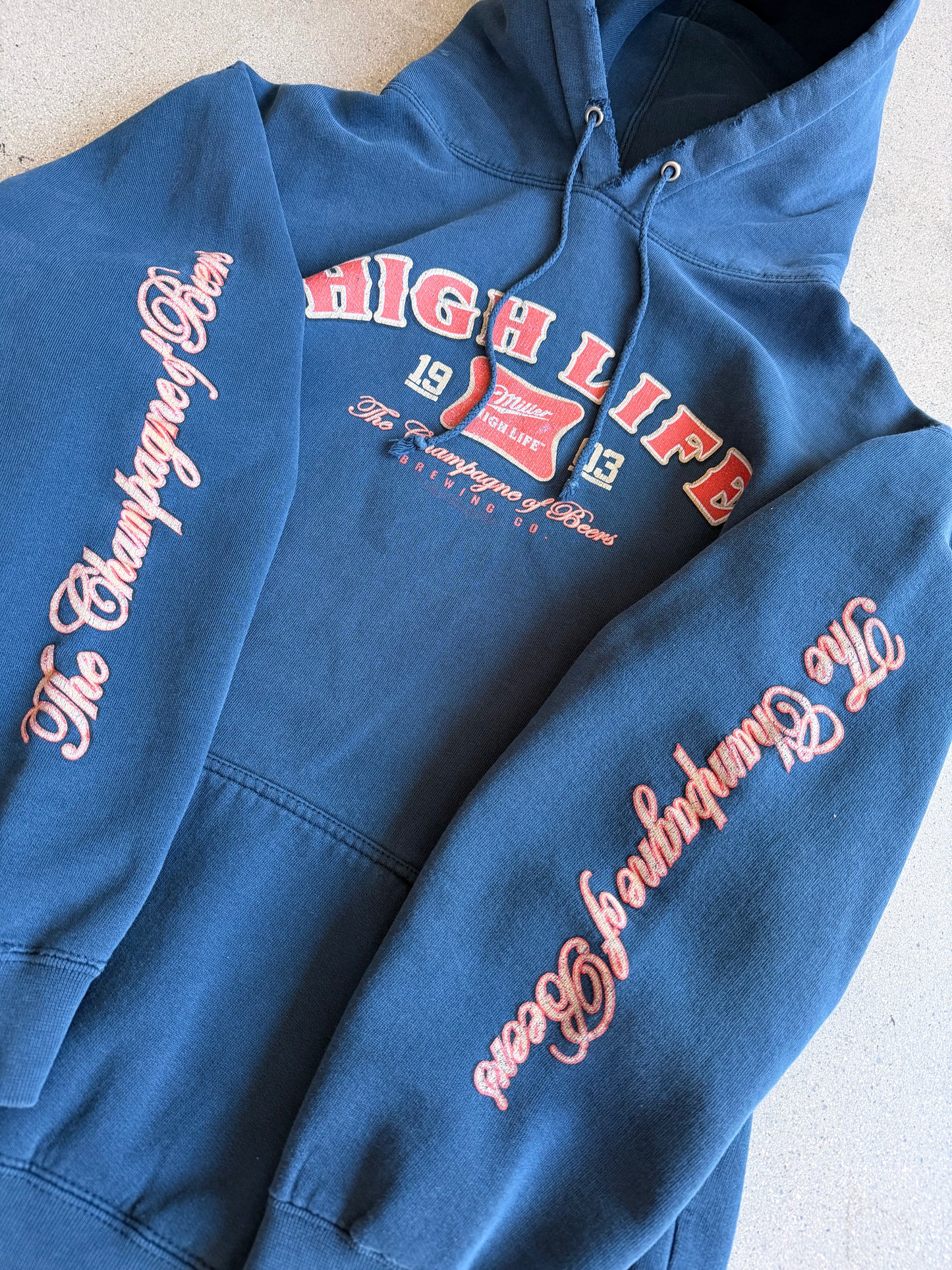 Vintage Miller High Life Hoodie - L