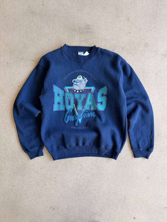 Vintage Georgetown Hoyas Crewneck - L