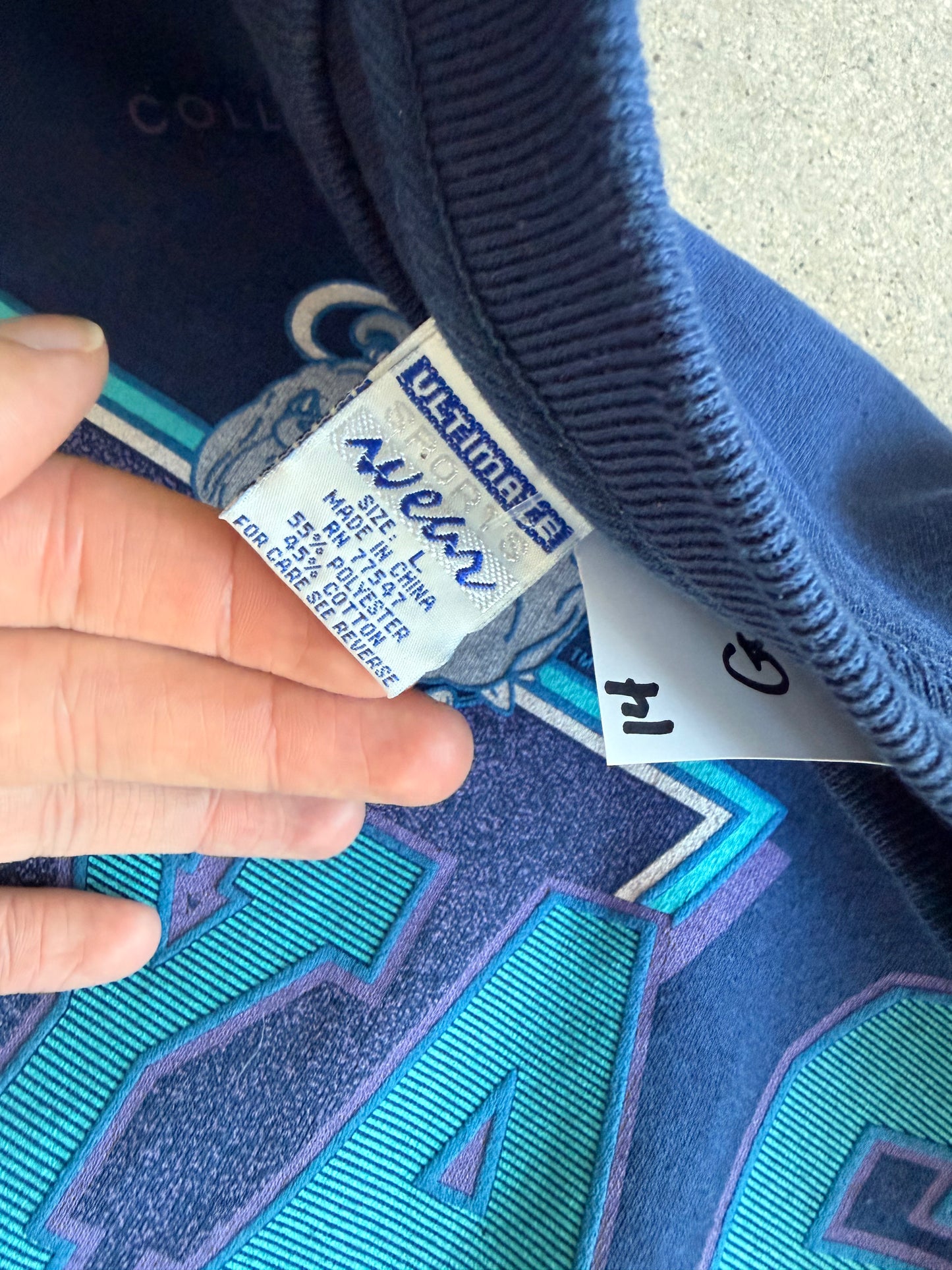 Vintage Georgetown Hoyas Crewneck - L
