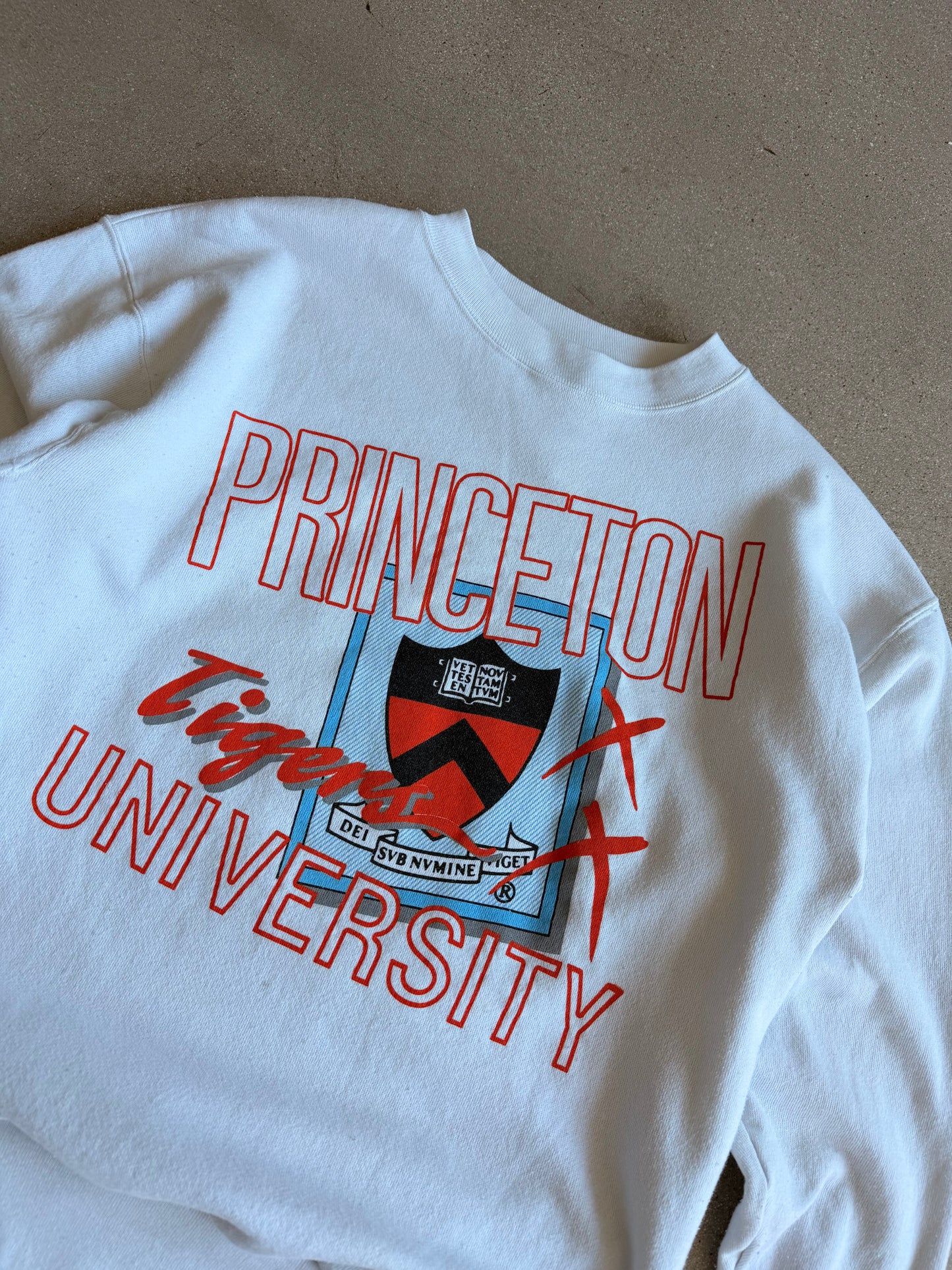 Vintage Princton Tigers Crewneck - L