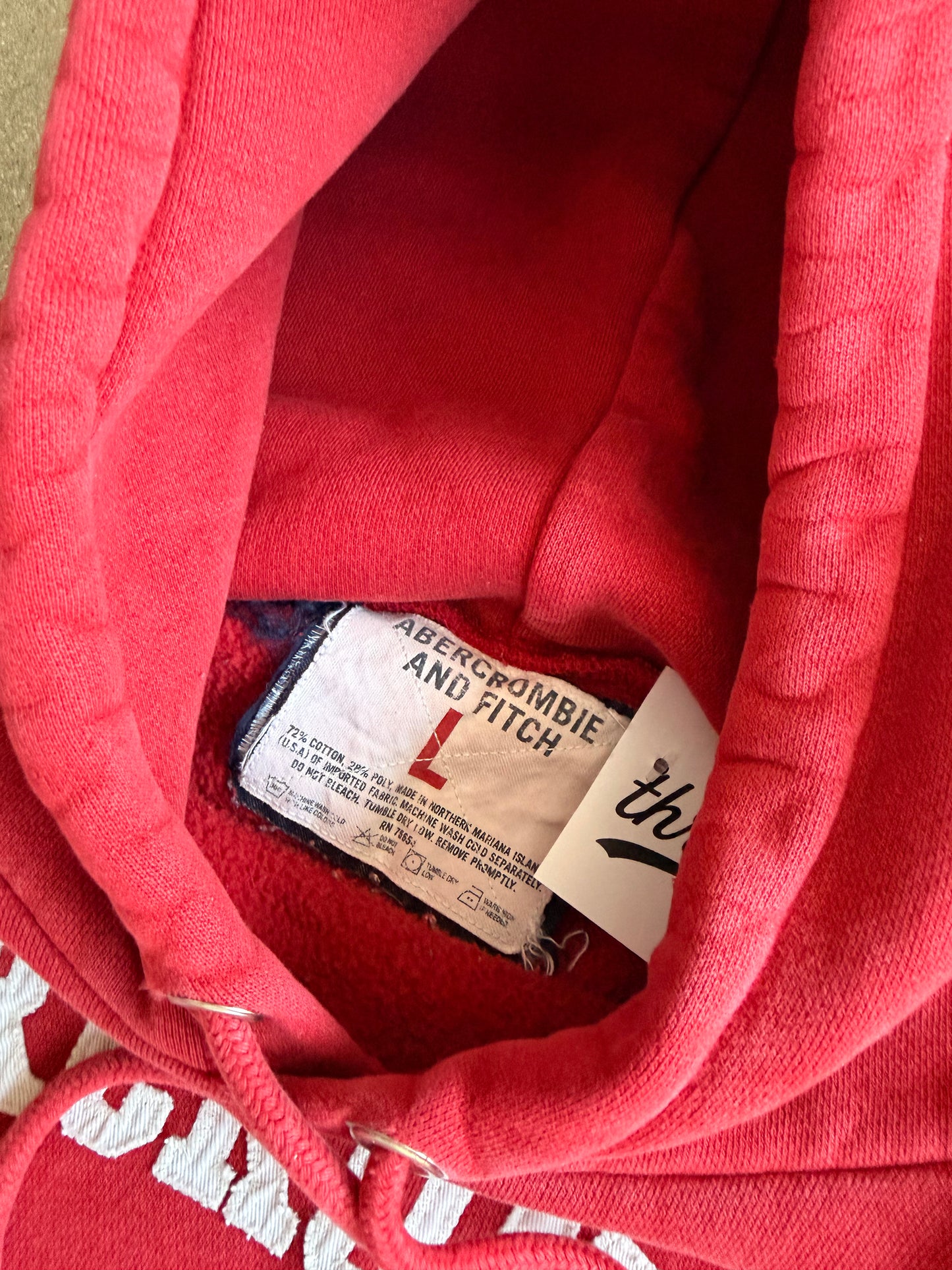 Y2K Amercrombie and Fitch Heavyweight Hoodie - L
