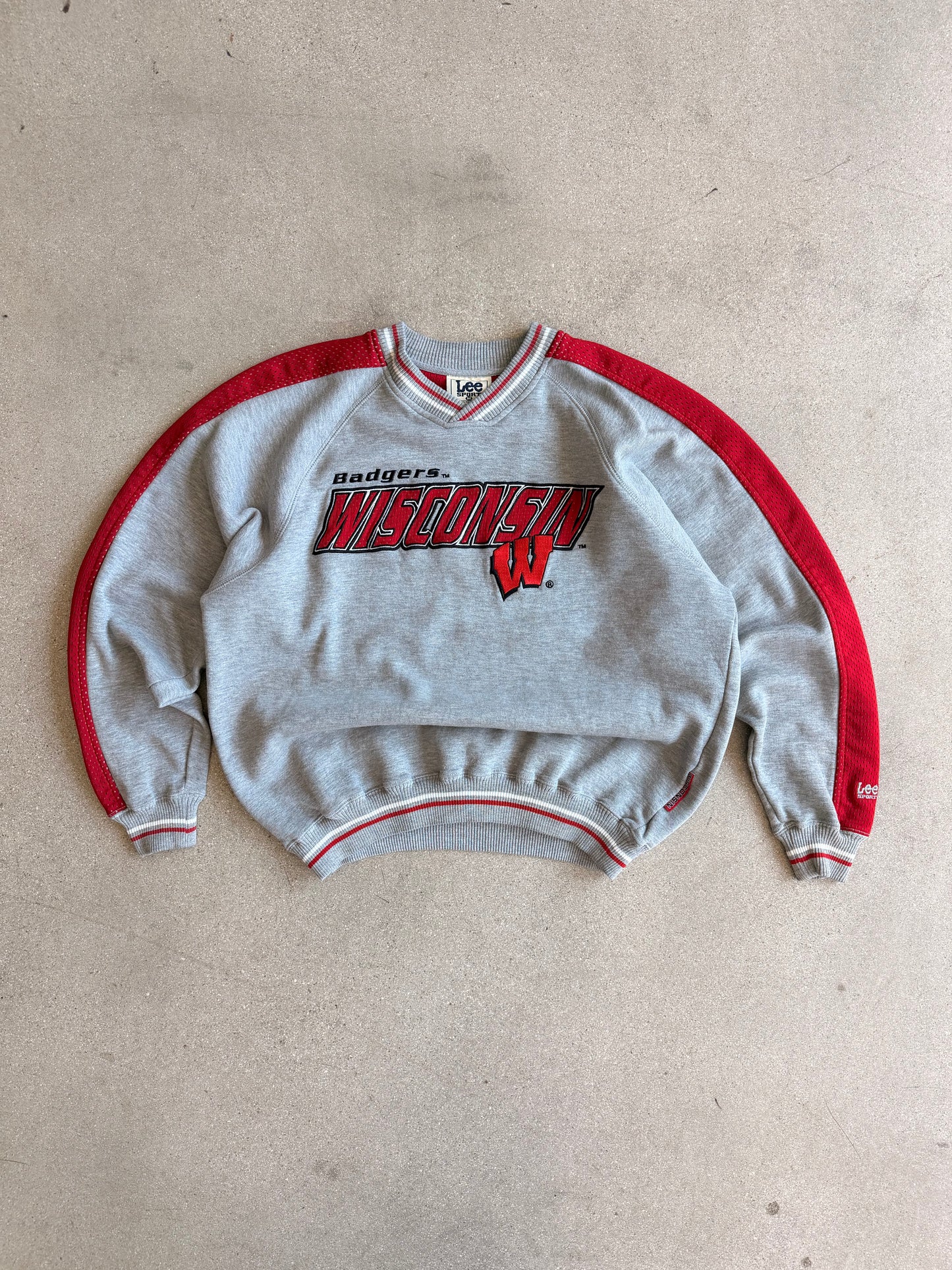 Vintage Wisconsin Badgers Crewneck - L