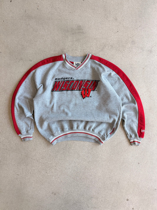 Vintage Wisconsin Badgers Crewneck - L