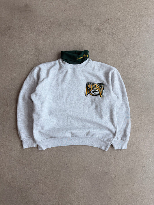 Vintage Packers Turtleneck Crew - L