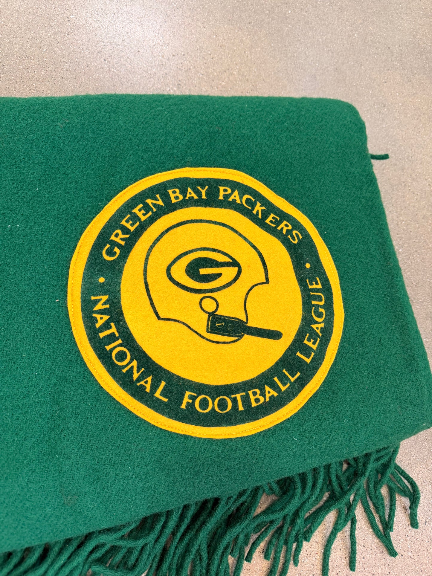 1960's Packers Offical Pendleton Wool Stadium Blanket - Exellent Condition