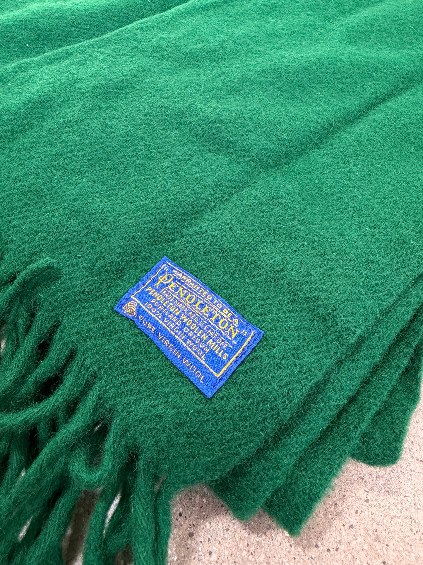 1960's Packers Offical Pendleton Wool Stadium Blanket - Exellent Condition