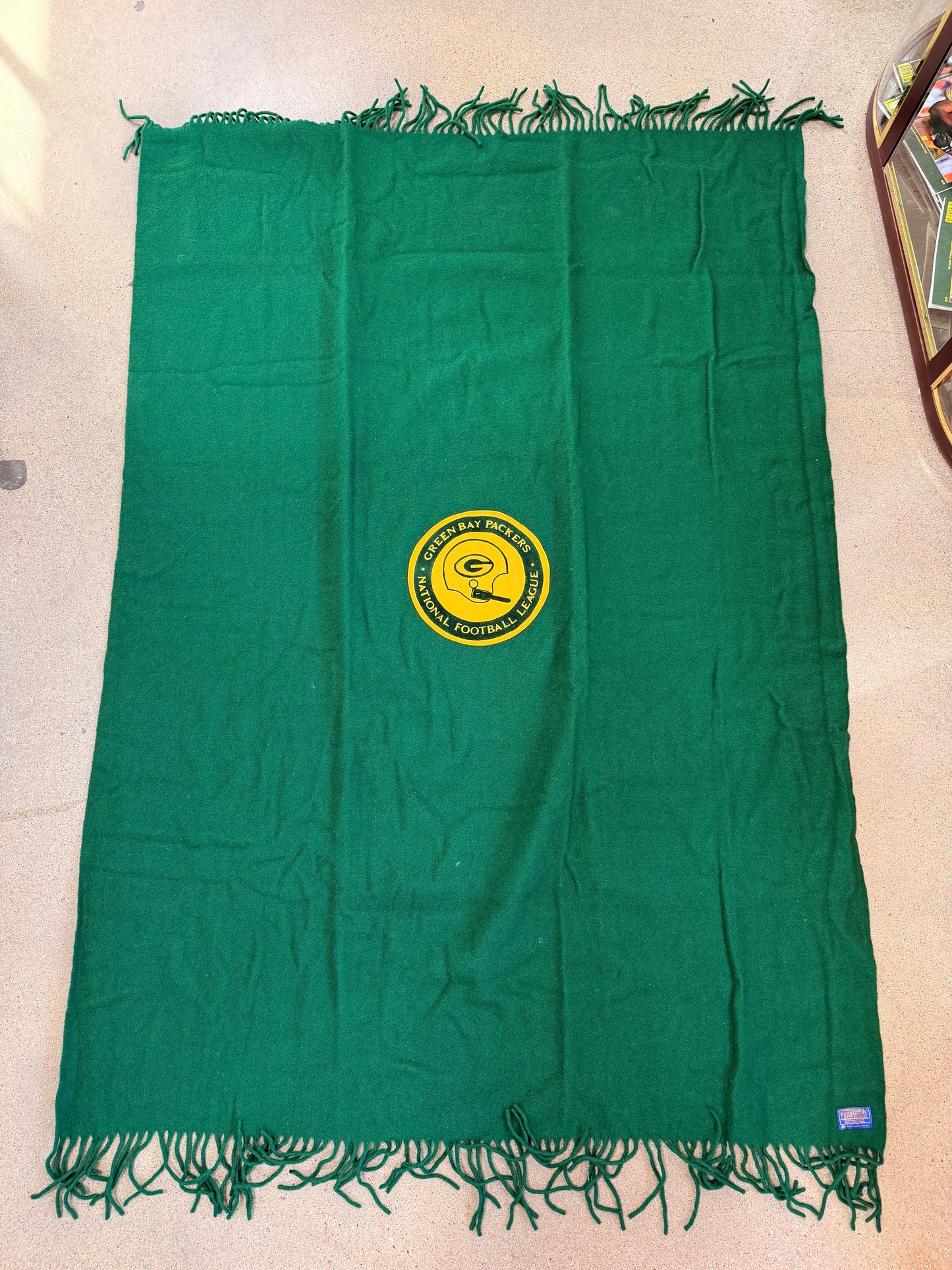 1960's Packers Offical Pendleton Wool Stadium Blanket - Exellent Condition