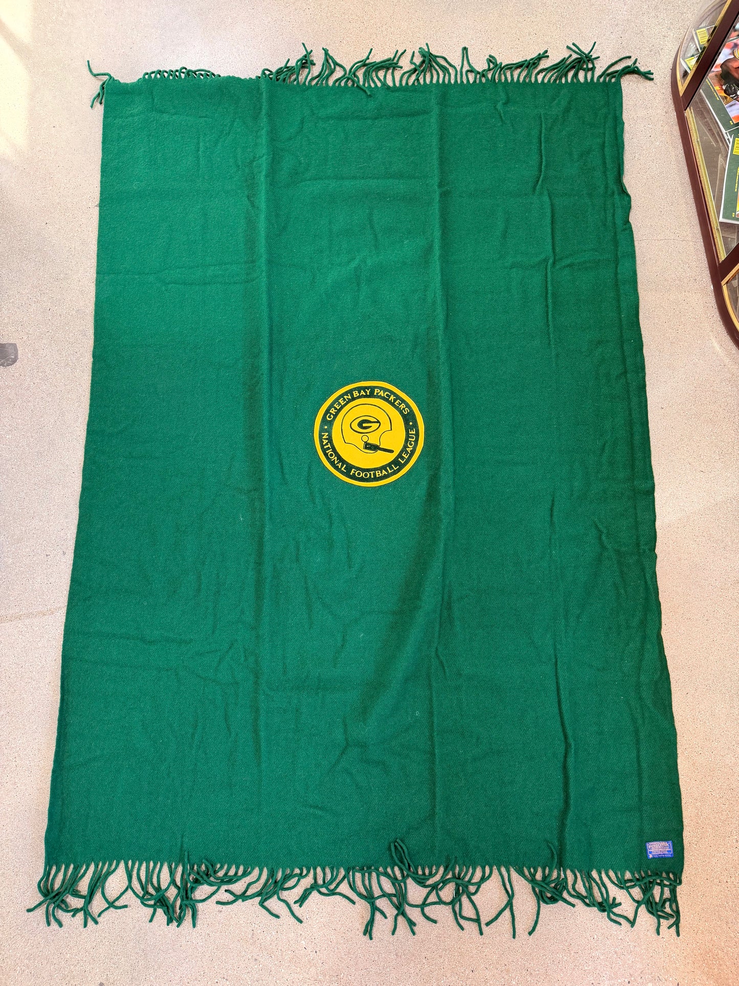 1960's Packers Offical Pendleton Wool Stadium Blanket - Exellent Condition
