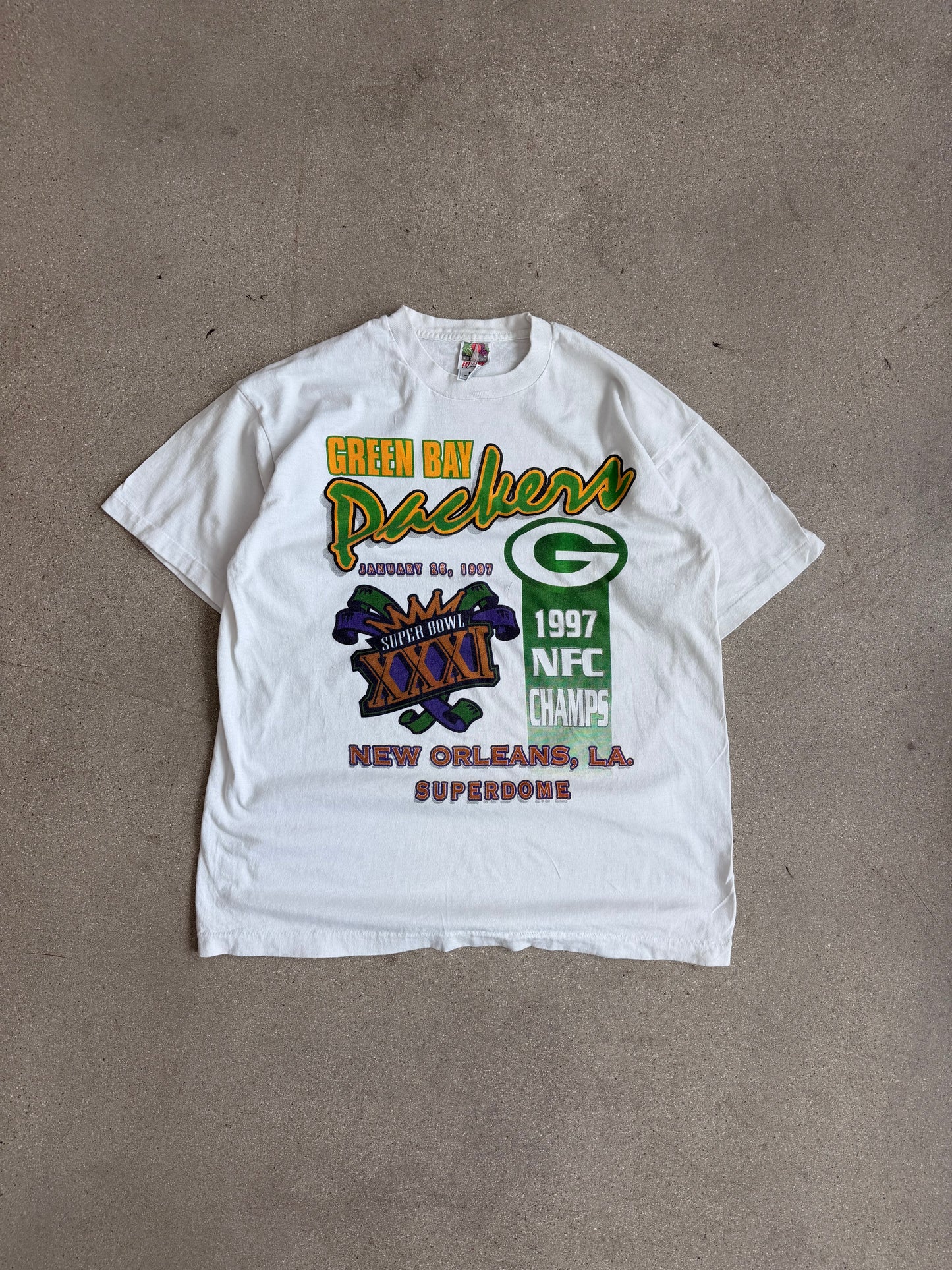 Vintage 1996 Packers NFC Championship Tee - XL
