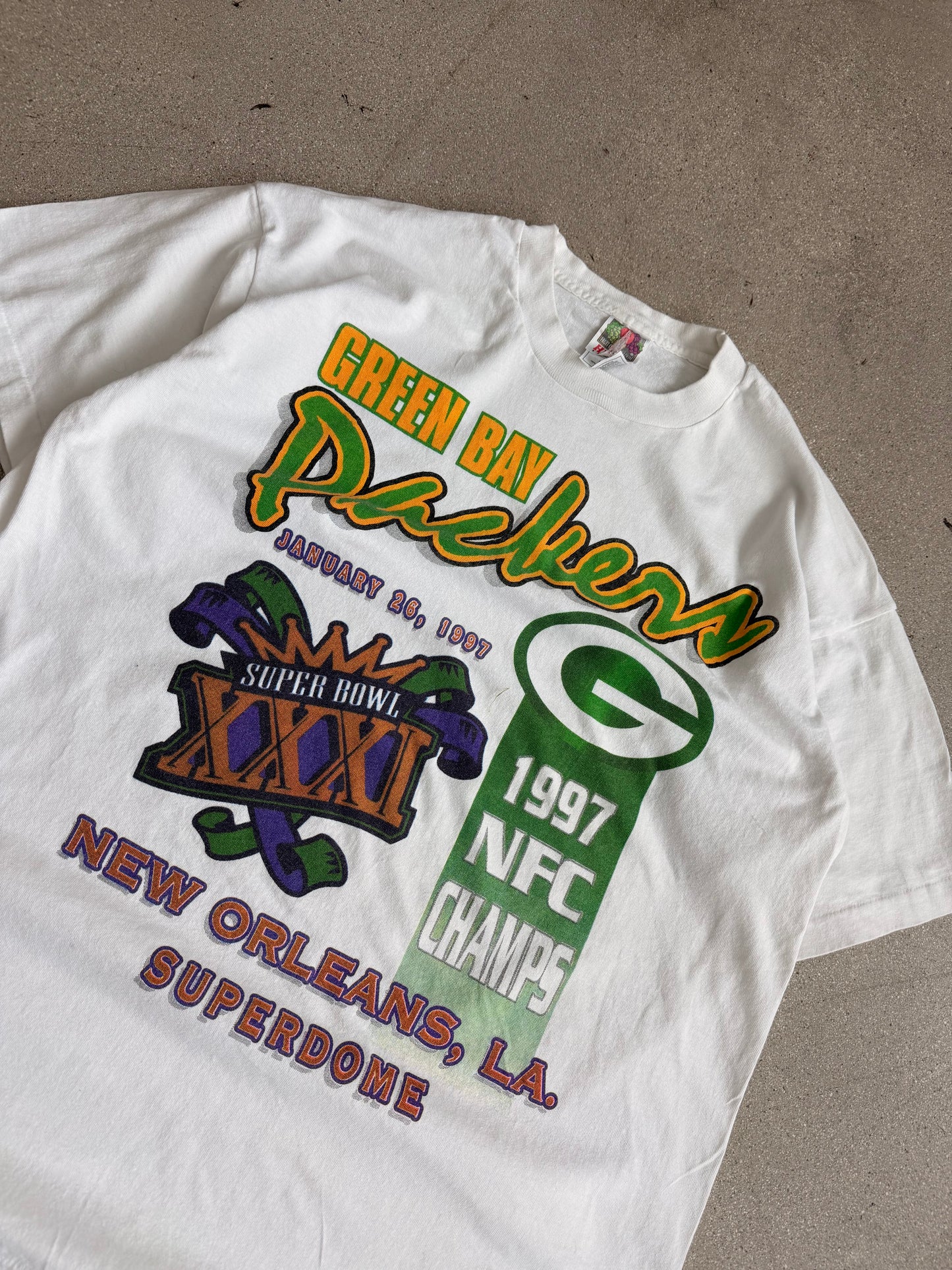 Vintage 1996 Packers NFC Championship Tee - XL