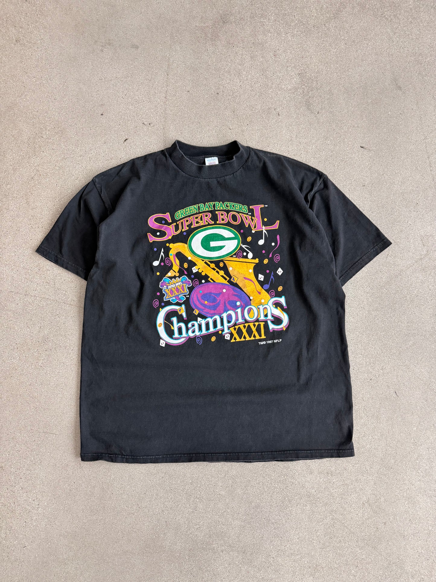 Vintage Packers Superbowl 31 Champions Tee - XXL