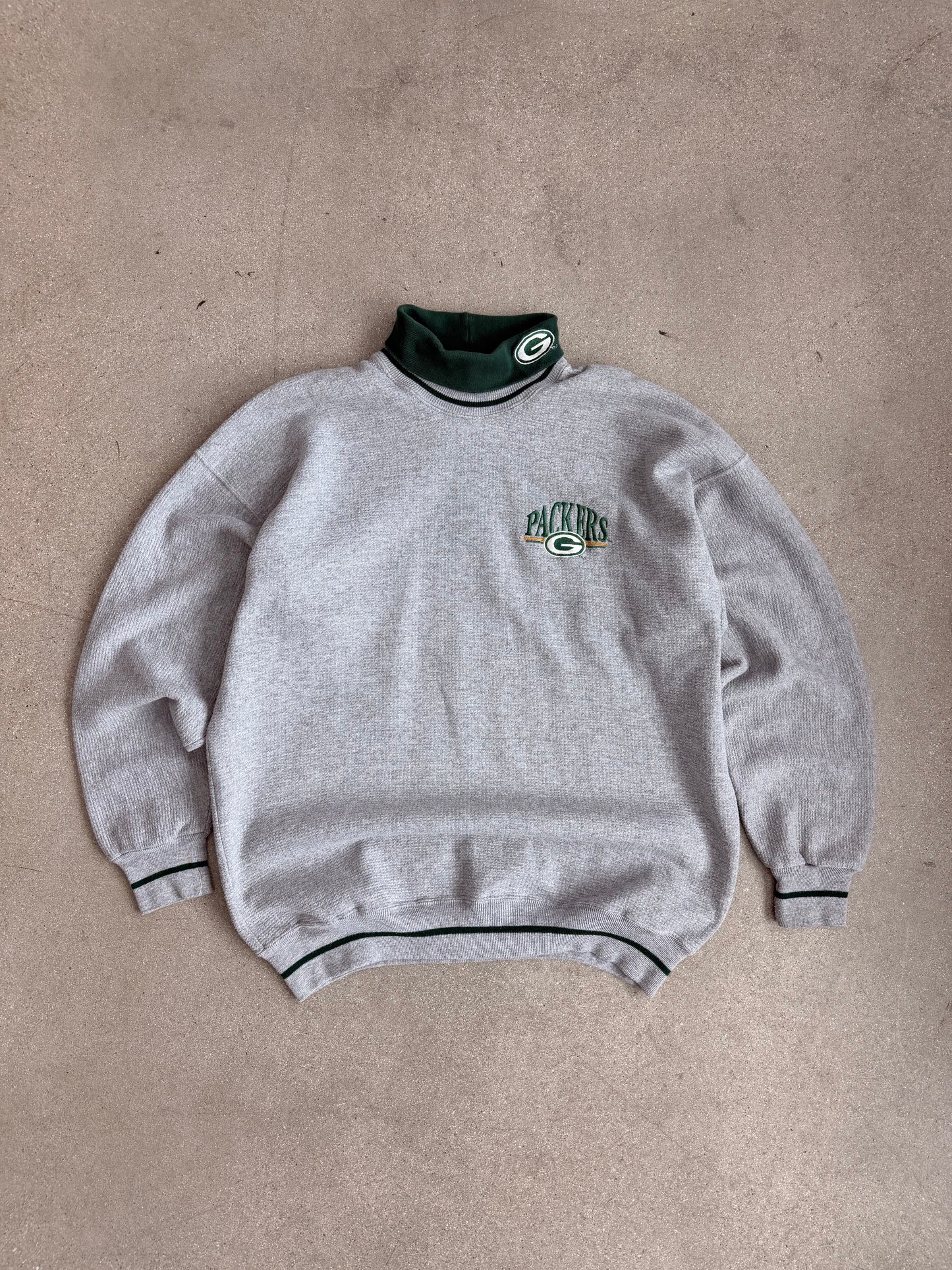 Vintage Packers Turtle Neck Crew - XXL