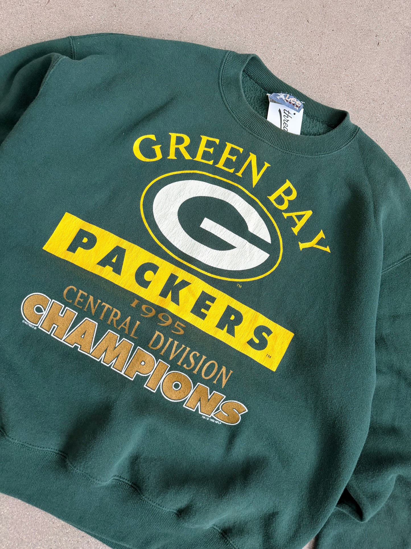 Vintage Packers NFC Champions Crewneck - XL