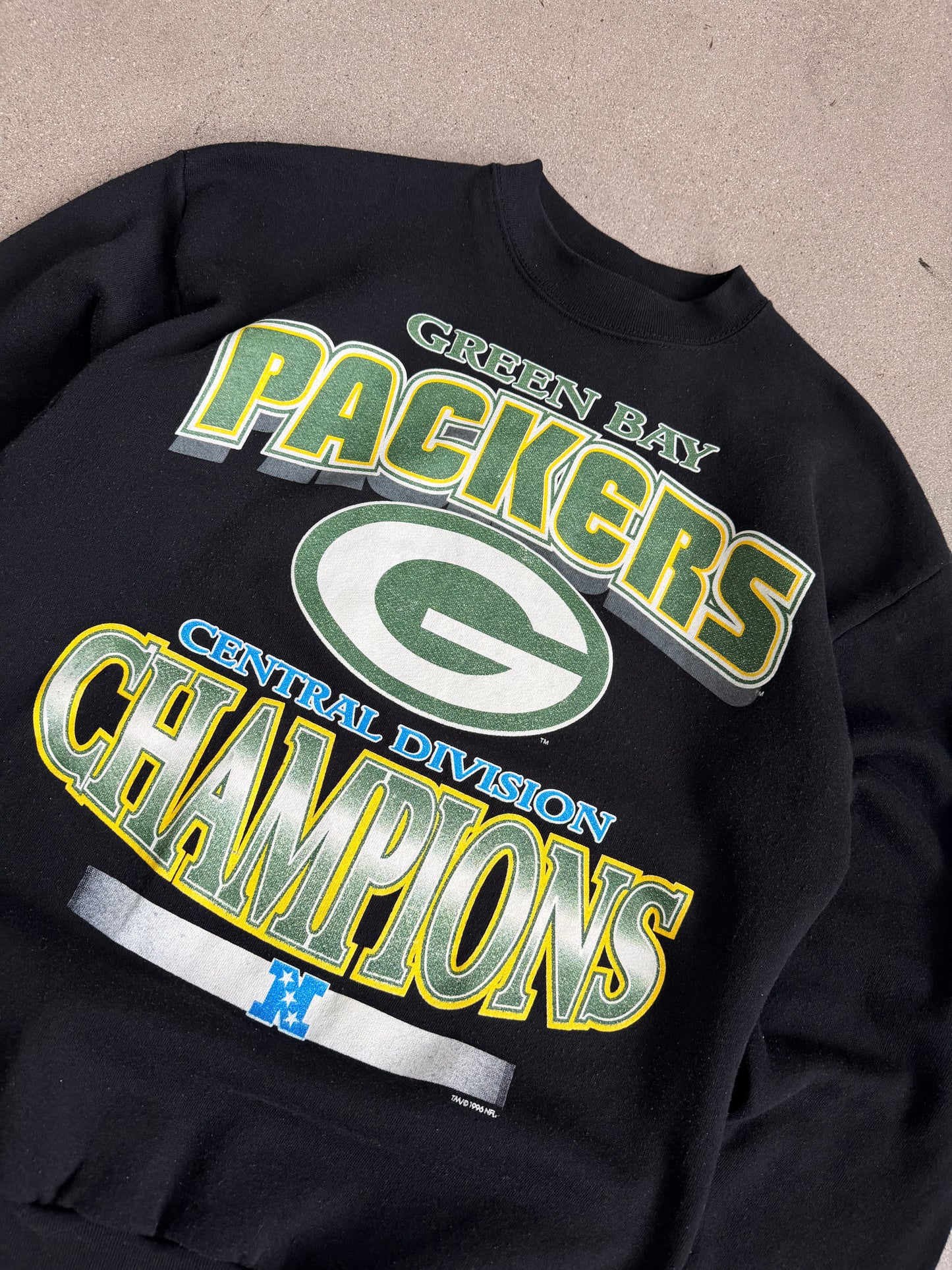 Vintage Packers NFC Champions Crewneck - L
