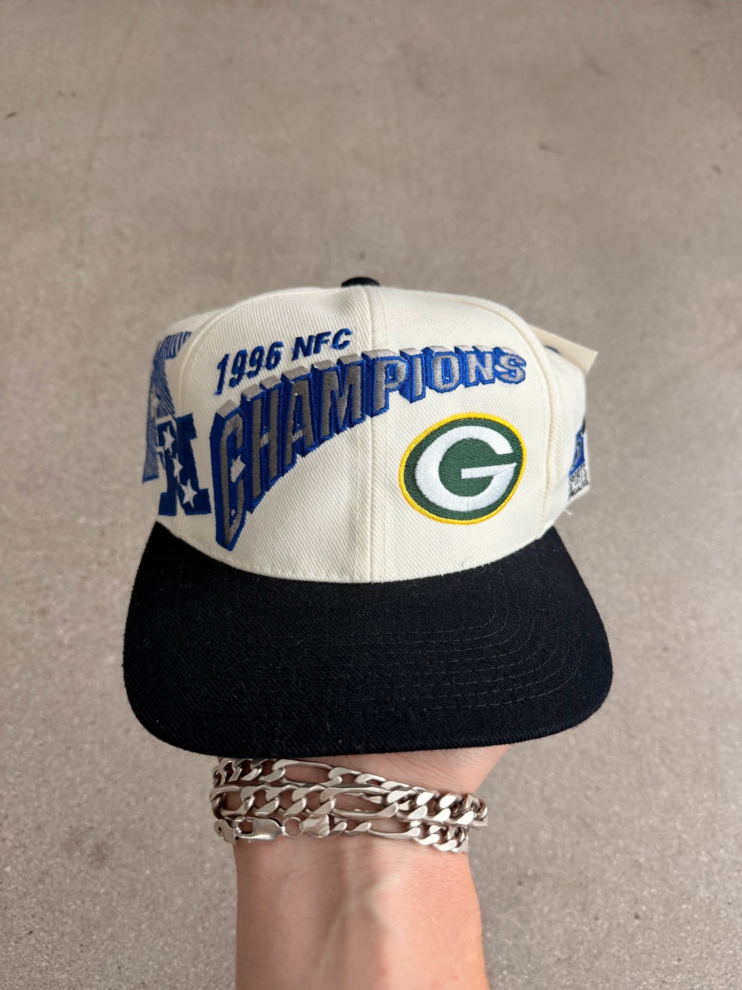 Vintage Packers NFC Champions Shadow Snapback Hat