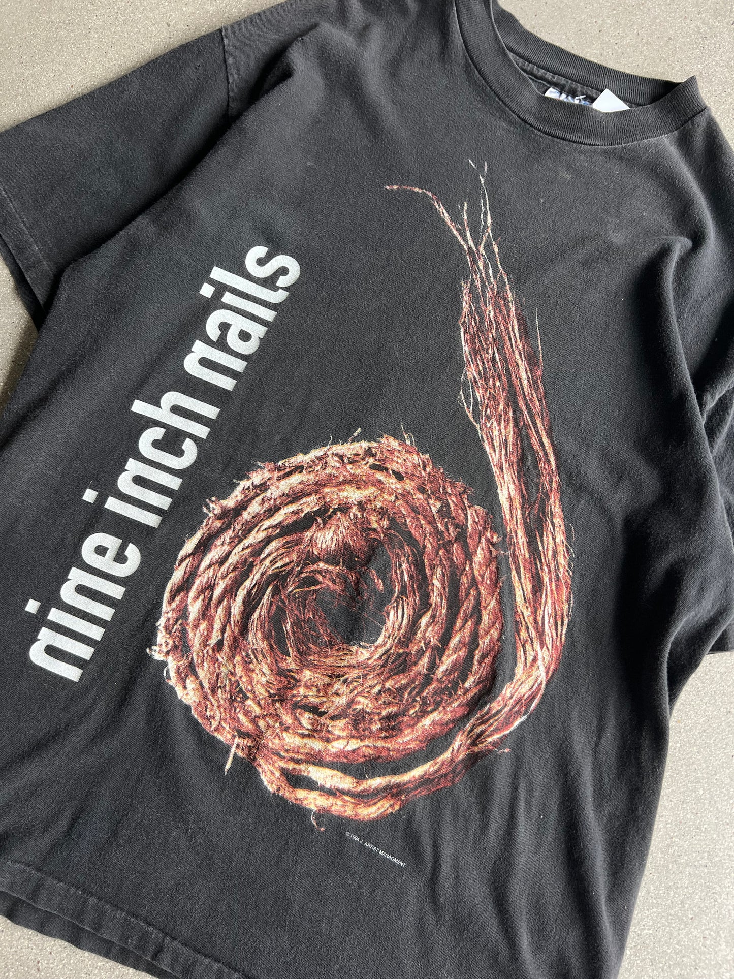 Vintage Nine Inch Nails Downward Spiral 1995 - L