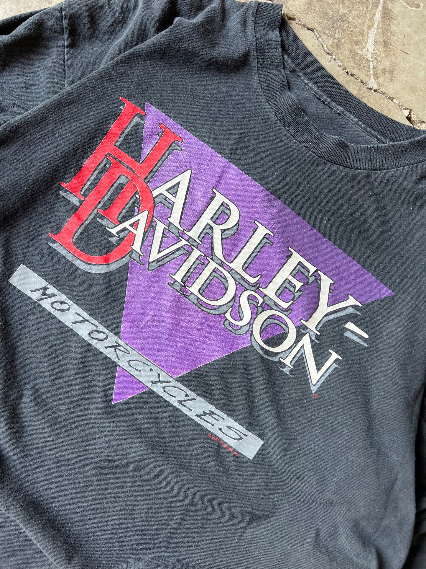 Vintage Harley Davidson Long Sleeve - XL