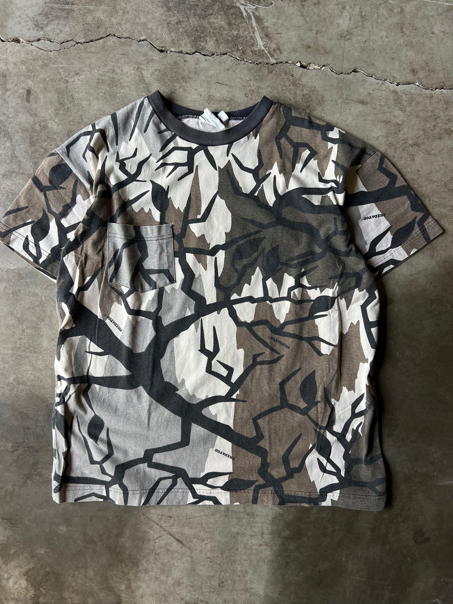 Vintage Winter Camo Tee - XL